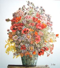 Grand bouquet - 60x80