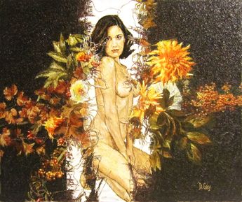Bouquet d'automne - 73x60